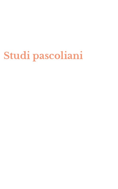 Studi pascoliani