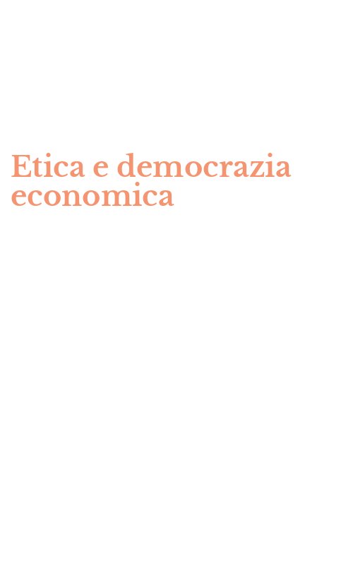 Etica e democrazia economica