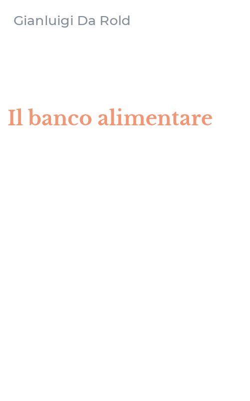 Il banco alimentare
