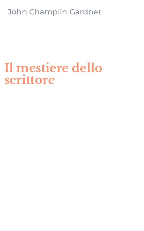 Il mestiere dello scrittore