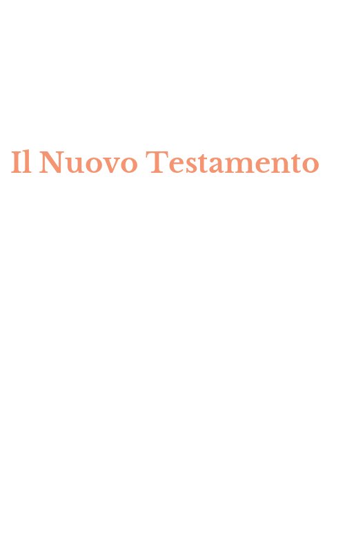 Il Nuovo Testamento