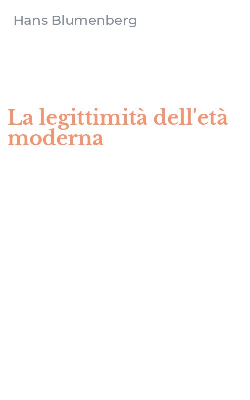 La legittimità dell'età moderna