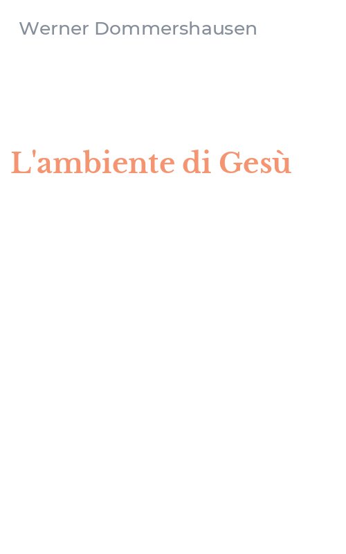 L'ambiente di Gesù