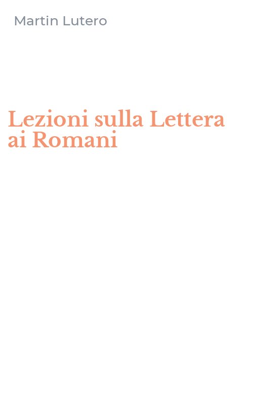 Lezioni sulla Lettera ai Romani