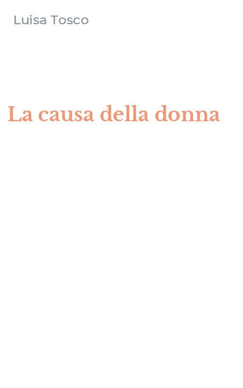 La causa della donna