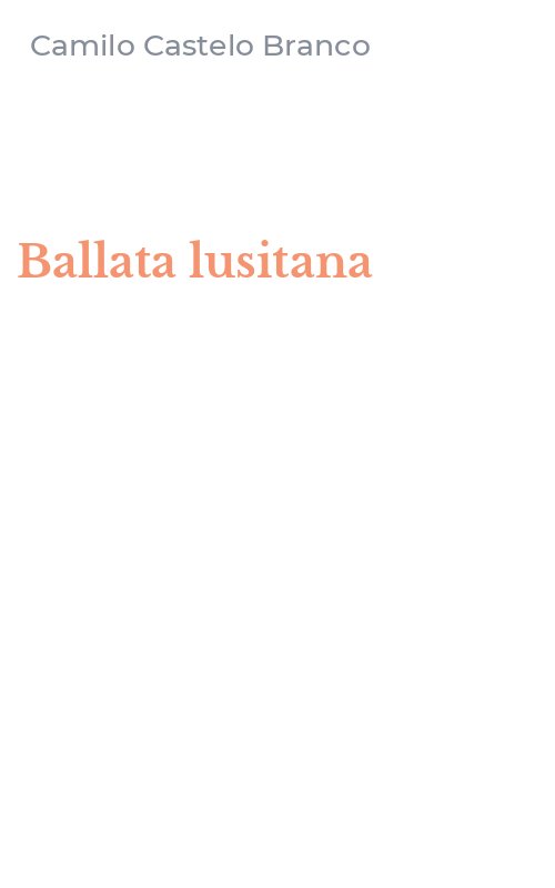 Ballata lusitana