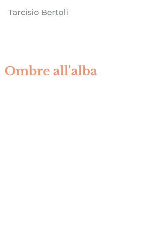 Ombre all'alba