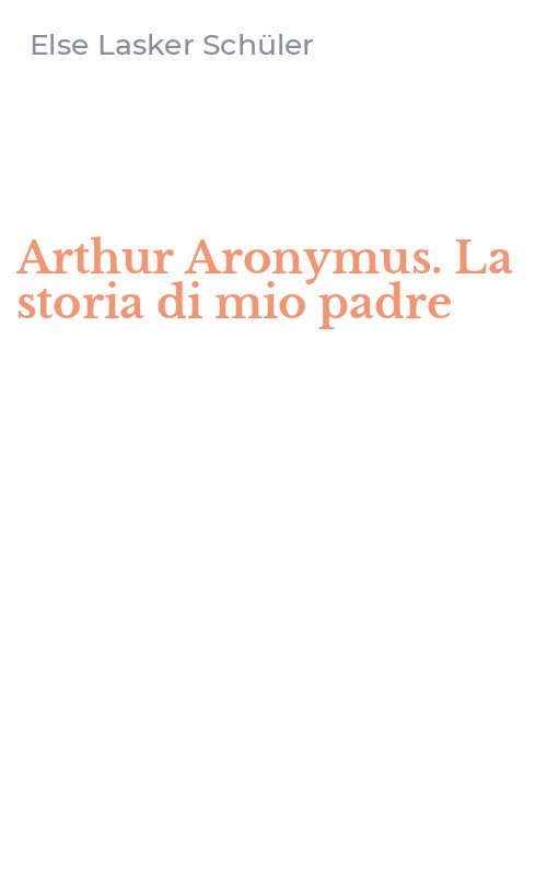 Arthur Aronymus. La storia di mio padre