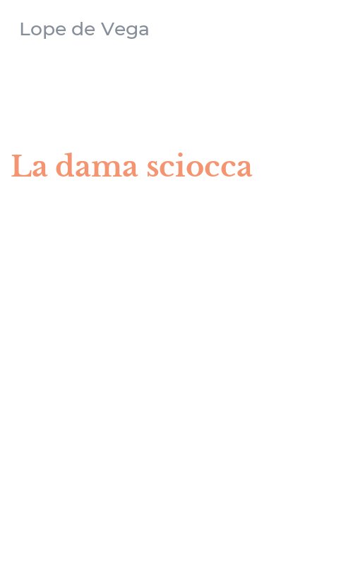 La dama sciocca