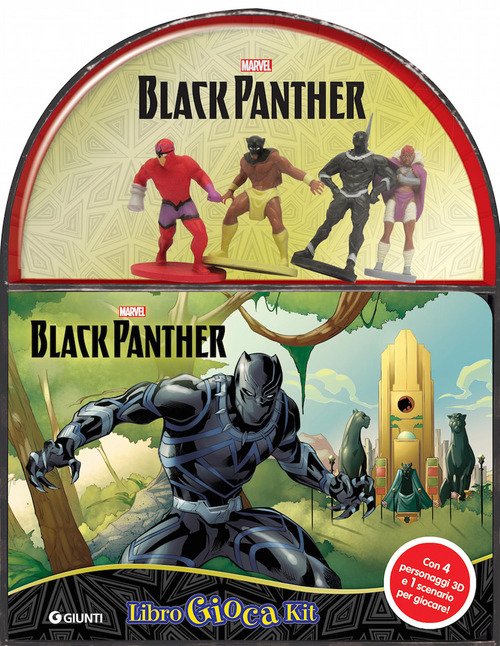 Black Panther. Marvel. Libro gioca kit