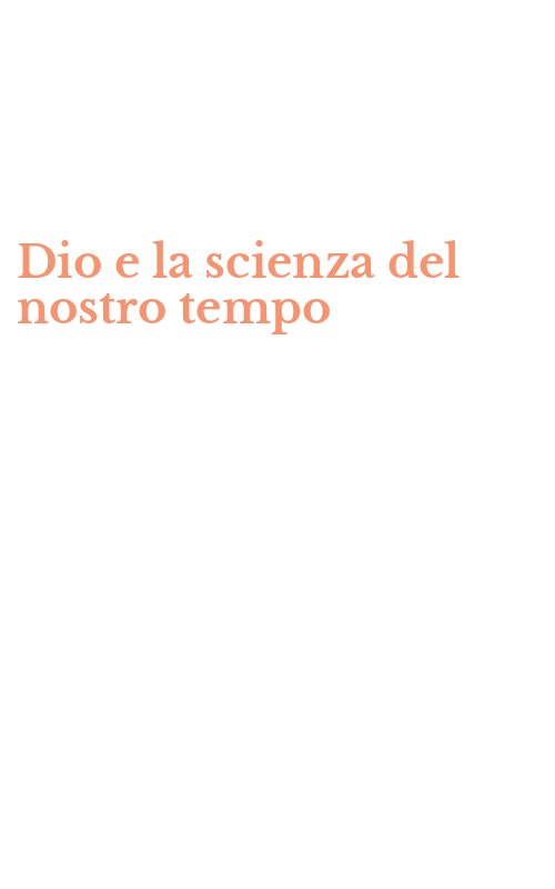Dio e la scienza del nostro tempo