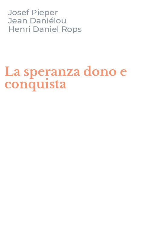 La speranza dono e conquista