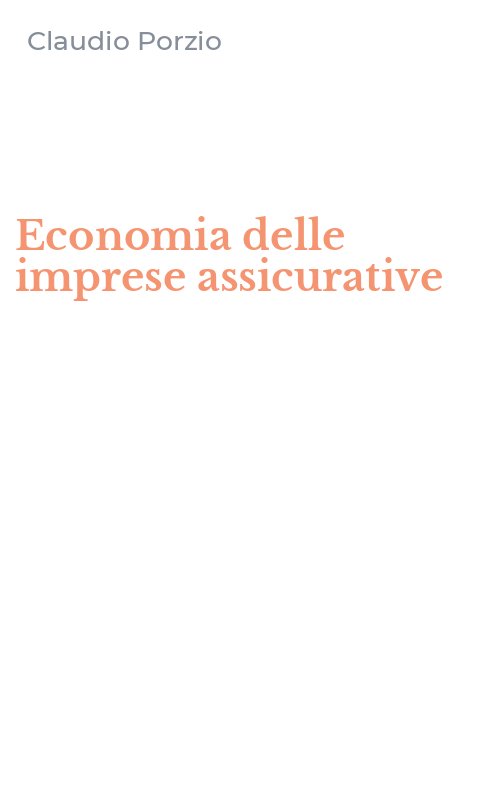 Economia delle imprese assicurative