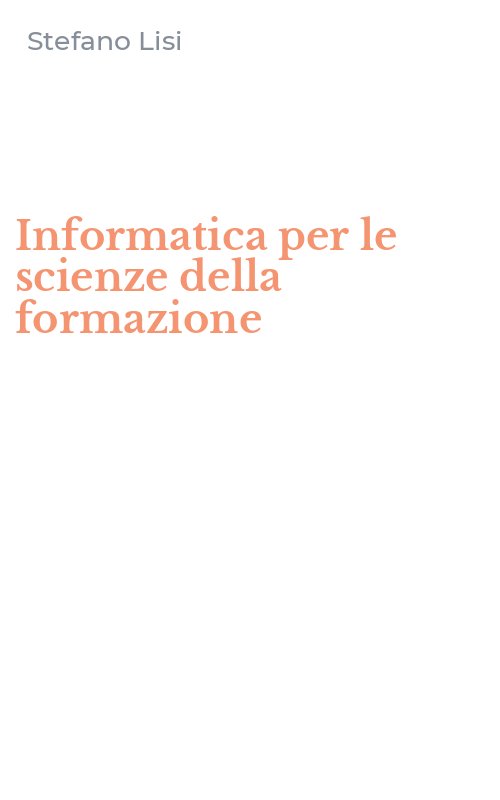 Informatica per le scienze della formazione