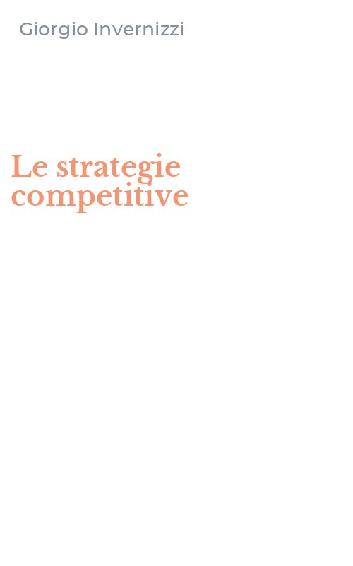 Le strategie competitive