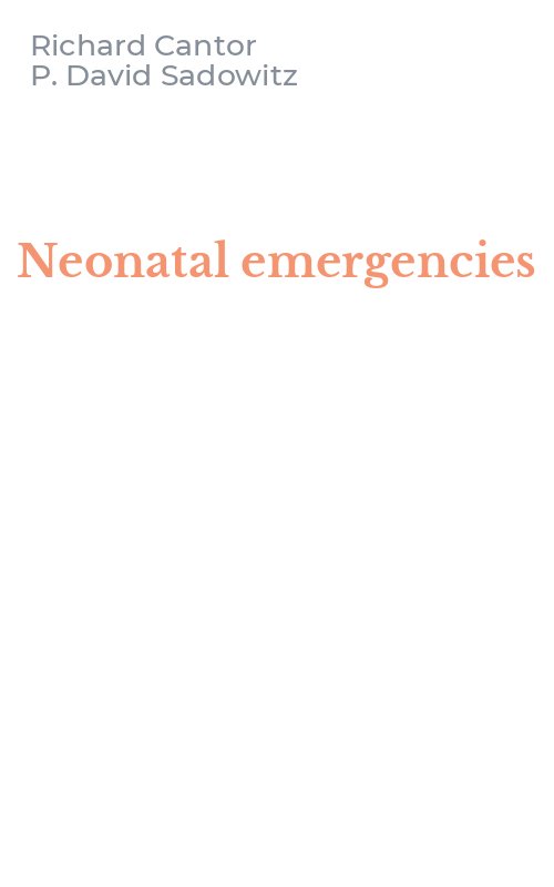 Neonatal emergencies