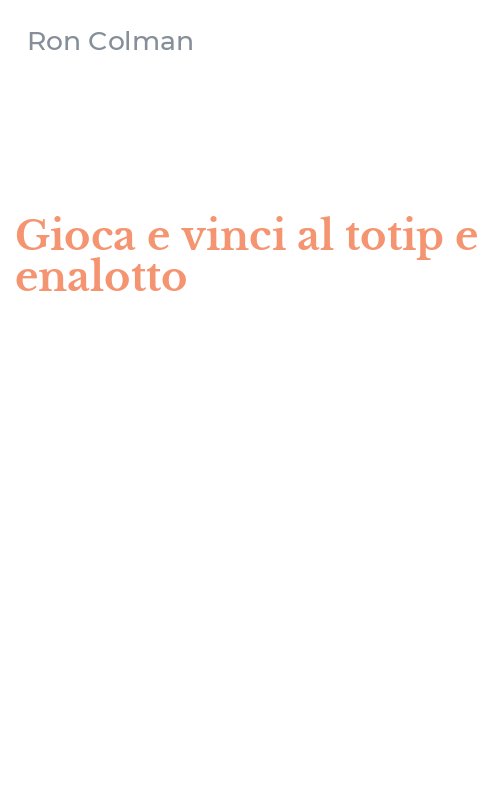 Gioca e vinci al totip e enalotto