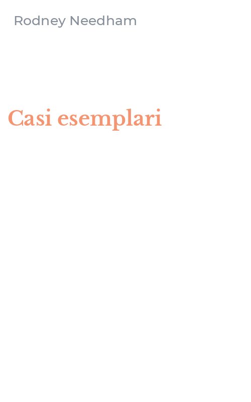 Casi esemplari