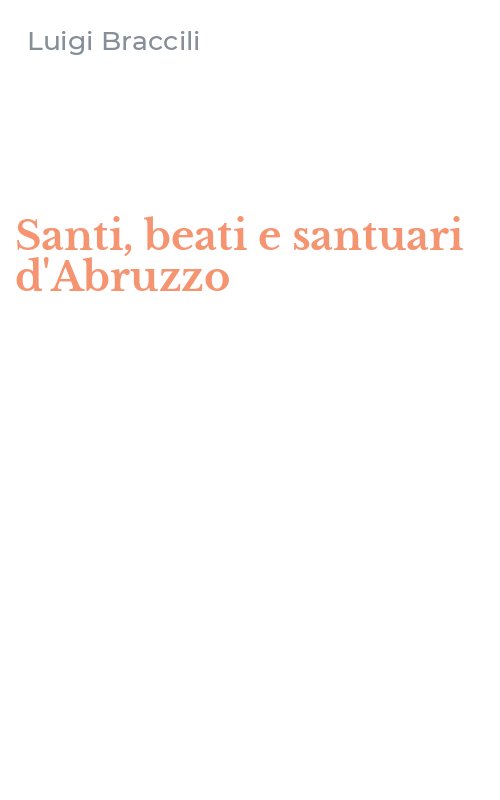 Santi, beati e santuari d'Abruzzo