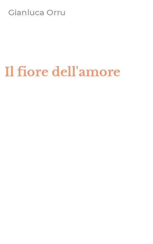 Il fiore dell'amore