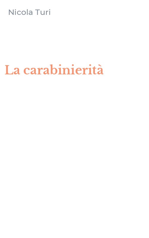 La carabinierità