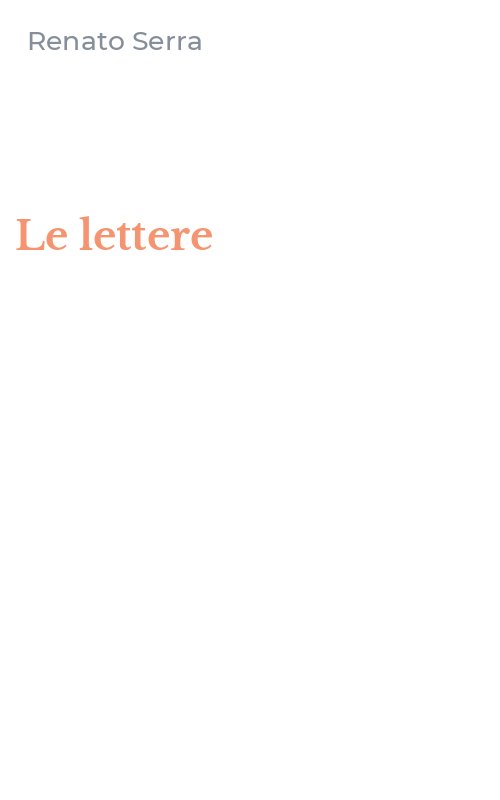 Le lettere