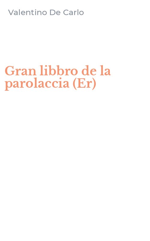 Gran libbro de la parolaccia (Er)