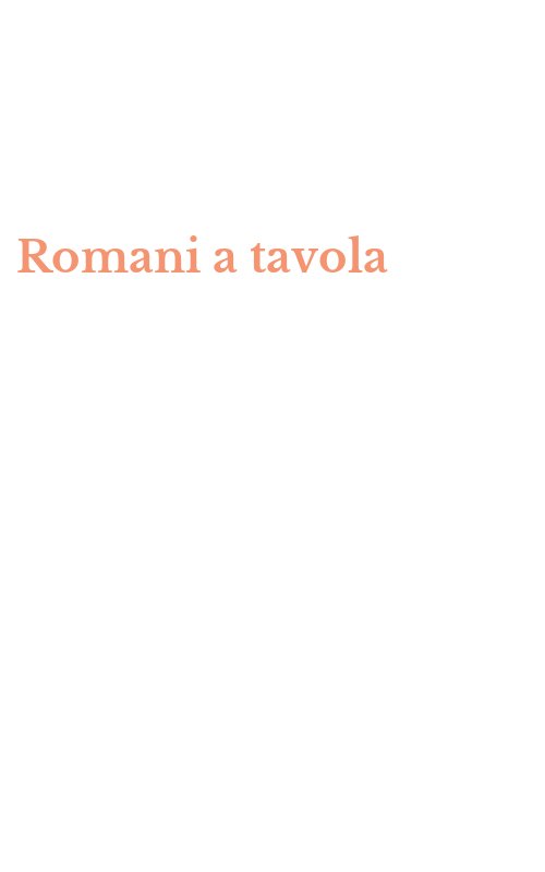 Romani a tavola