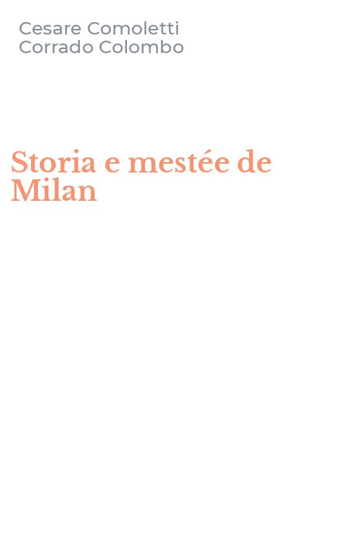 Storia e mestée de Milan