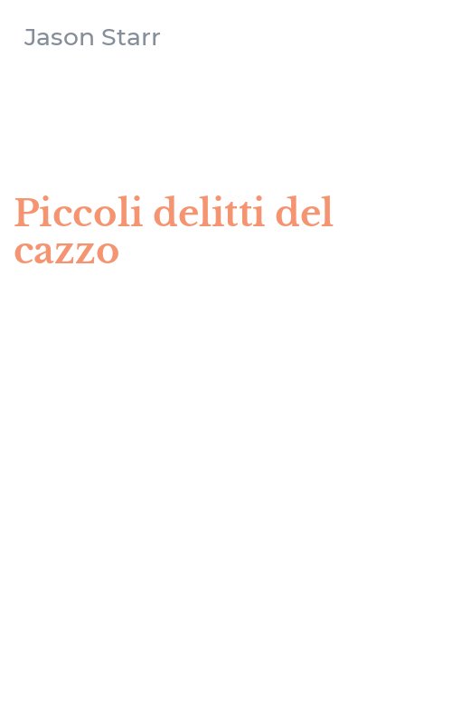Piccoli delitti del cazzo