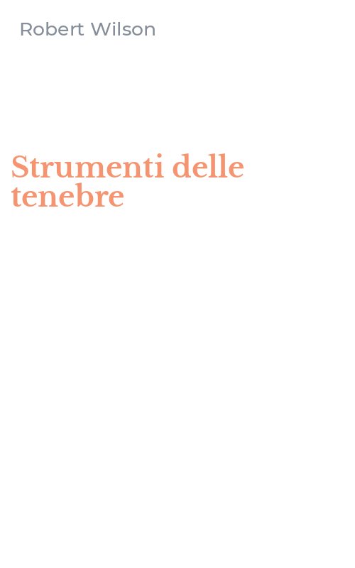 Strumenti delle tenebre