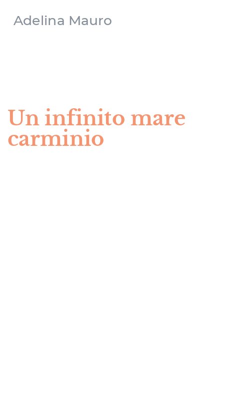 Un infinito mare carminio