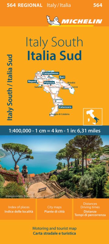 Italy South-Italia Sud 1:400.000