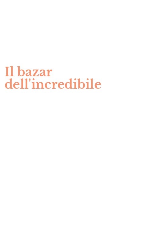 Il bazar dell'incredibile