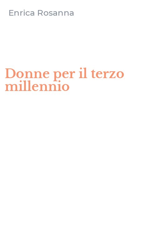 Donne per il terzo millennio