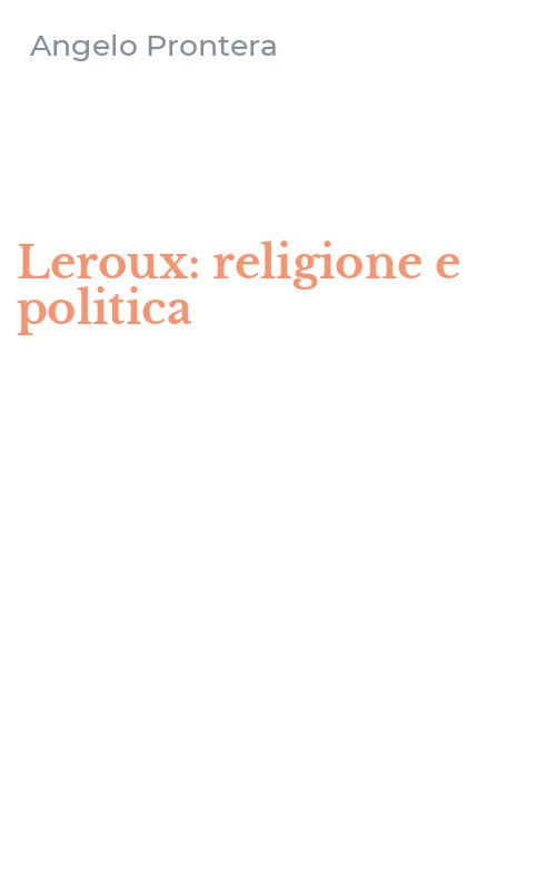 Leroux: religione e politica