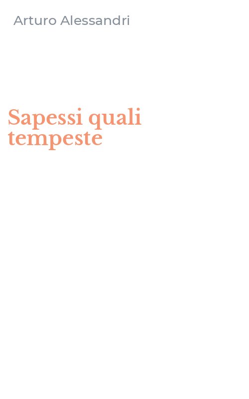 Sapessi quali tempeste