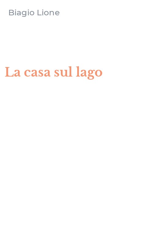 La casa sul lago