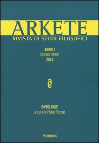 Arkete. Rivista di studi filosofici. Nuova serie
