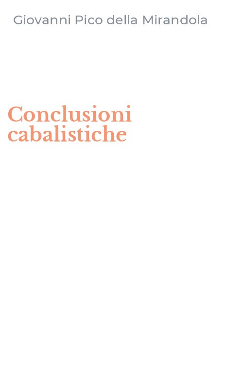 Conclusioni cabalistiche