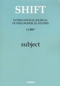 Shift. International journal of philosophical studies