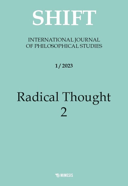 Shift. International journal of philosophical studies