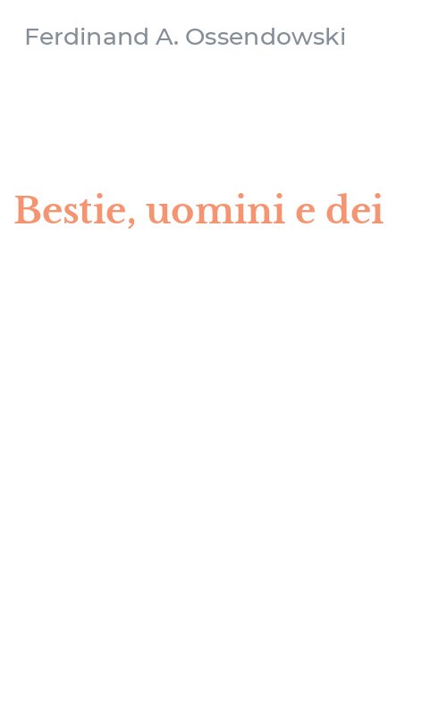 Bestie, uomini e dei
