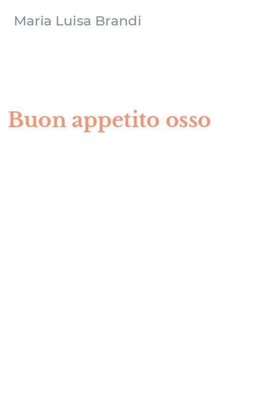 Buon appetito osso
