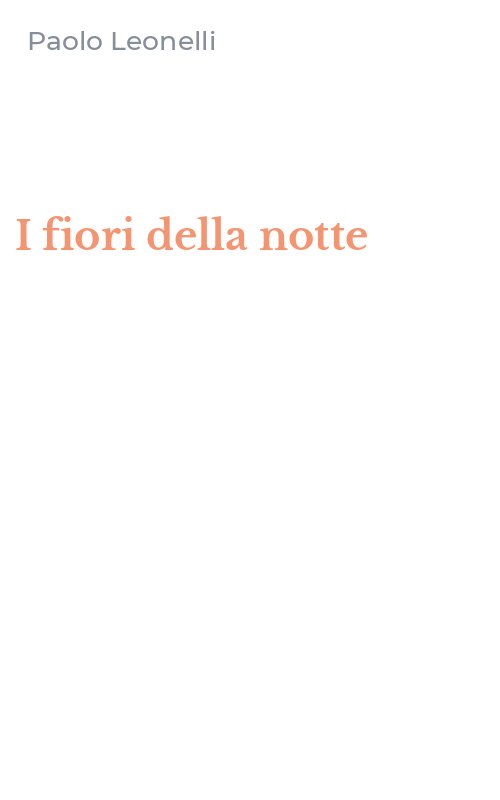 I fiori della notte