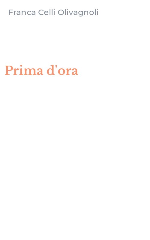 Prima d'ora