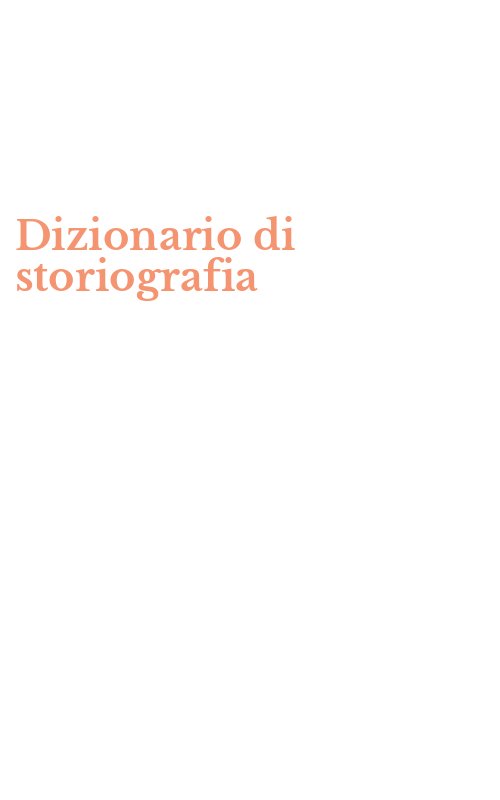 Dizionario di storiografia