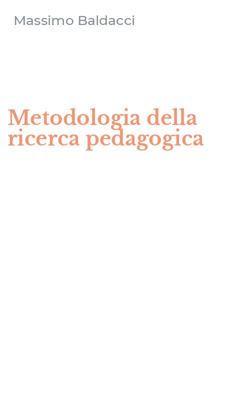 Metodologia della ricerca pedagogica