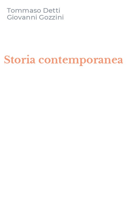 Storia contemporanea
