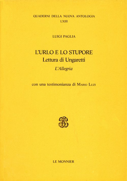 L'urlo e lo stupore